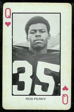 Rod Perry - 1974 Colorado Playing Cards #12H - ex