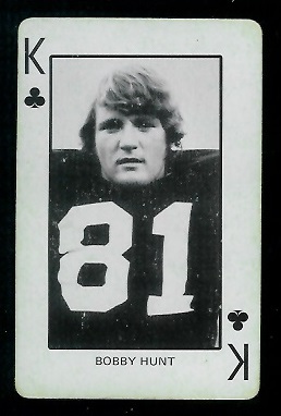 1974 Colorado Playing Cards #13C - Bobby Hunt - ex