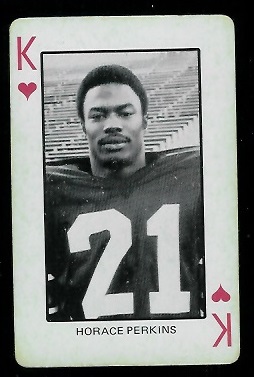 1974 Colorado Playing Cards #13H - Horace Perkins - ex