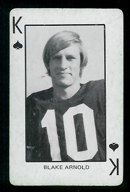 1974 Colorado Playing Cards #13S - Blake Arnold - vg-ex