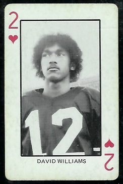 1974 Colorado Playing Cards #2H - Dave Williams - ex