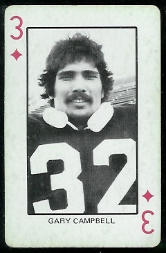 Gary Campbell - 1974 Colorado Playing Cards #3D - ex