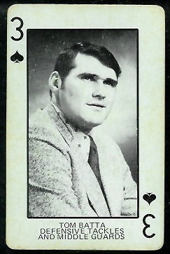 1974 Colorado Playing Cards #3S - Tom Batta - ex