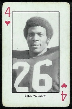 Bill Waddy - 1974 Colorado Playing Cards #4H - ex