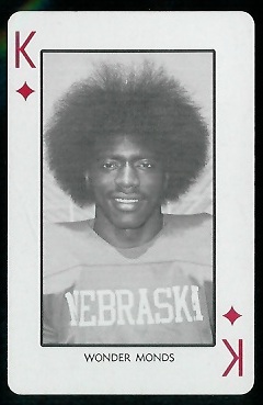 1974 Nebraska Playing Cards #13D - Wonder Monds - nm