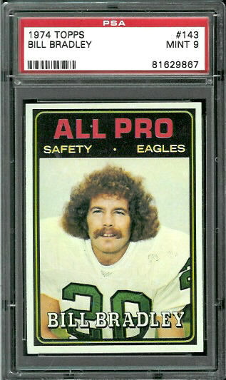 1974 Topps #143 - Bradley - PSA 9