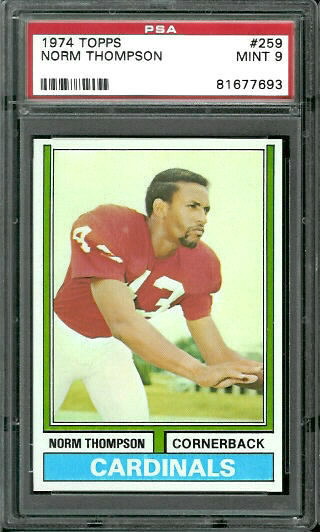 Norm Thompson - 1974 Topps #259 - PSA 9