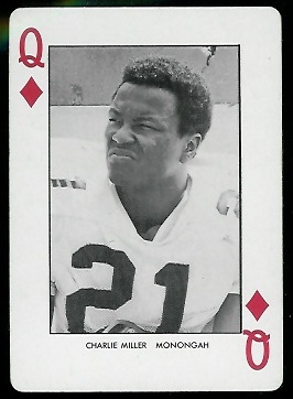 Charlie Miller - 1974 West Virginia Playing Cards #12D - nm+