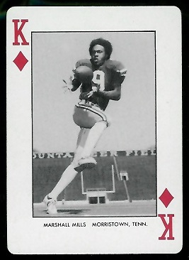 Marshall Mills - 1974 West Virginia Playing Cards #13D - nm+
