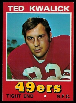 Ted Kwalick - 1974 Wonder Bread #13 - nm