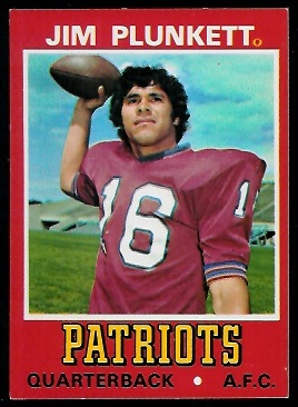 Jim Plunkett - 1974 Wonder Bread #19 - exmt