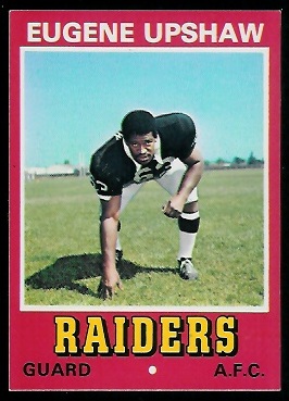 Gene Upshaw - 1974 Wonder Bread #24 - exmt