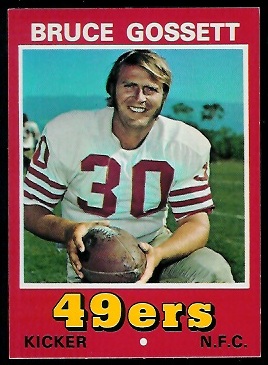 Bruce Gossett - 1974 Wonder Bread #7 - nm