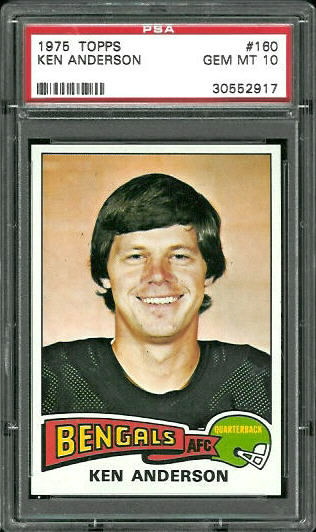 1975 Topps #160 - Anderson - PSA 10