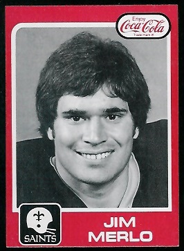 1979 Coke Saints #21 - Jim Merlo - nm