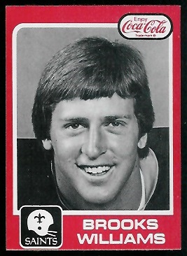 1979 Coke Saints #44 - Brooks Williams - nm
