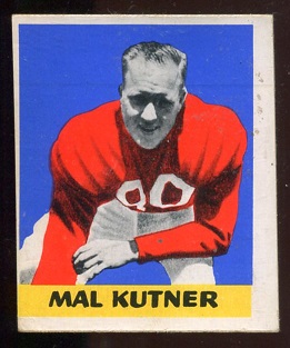 1948 Leaf #14B - Mal Kutner - vg mc