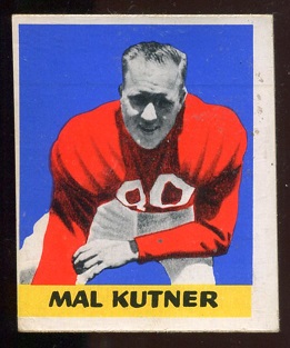 1948 Leaf #14B - Mal Kutner - vg mc