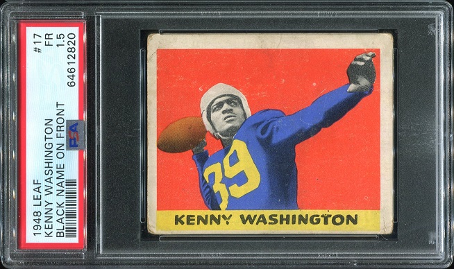 1948 Leaf #17B - Kenny Washington - PSA 1.5
