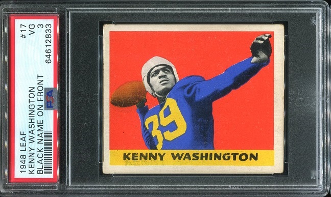 1948 Leaf #17B - Kenny Washington - PSA 3