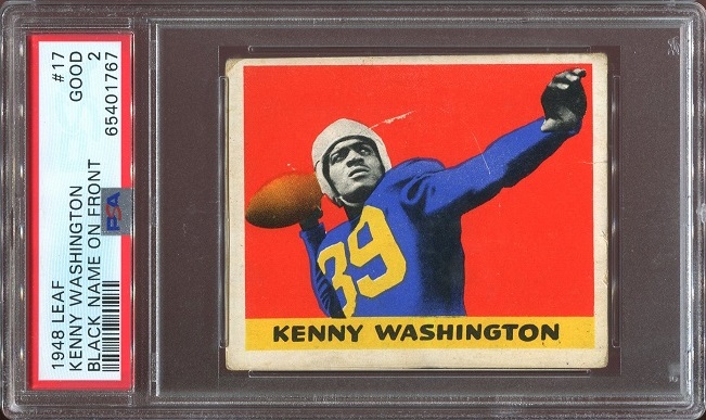 1948 Leaf #17B - Kenny Washington - PSA 2