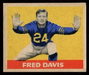 1949 Leaf #118 - Fred Davis - ex