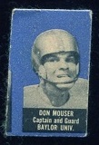 1950 Topps Felt Backs #59 - Don Mouser - ex mc