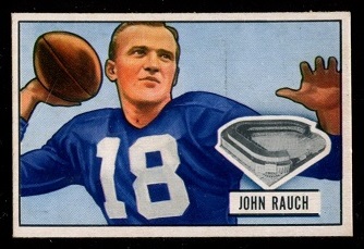 1951 Bowman #44 - John Rauch - ex