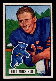 1951 Bowman #49 - Fred Morrison - ex+