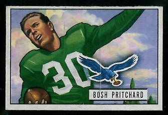 1951 Bowman #82 - Bosh Pritchard - ex