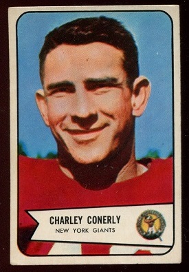 1954 Bowman #113 - Charley Conerly - ex