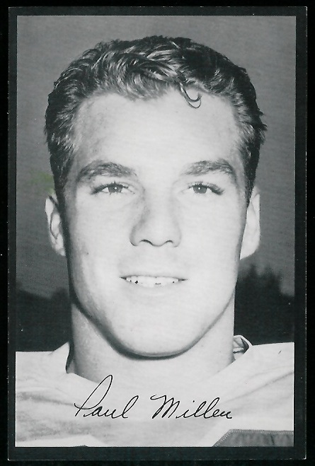 1954 Rams Team Issue #19 - Paul Miller - exmt