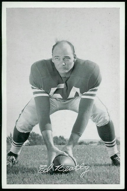 1955 49ers Team Issue #4 - Ed Beatty - nm