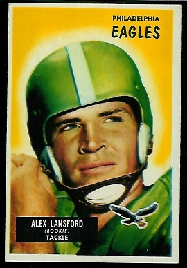 1955 Bowman #126 - Buck Lansford - nm