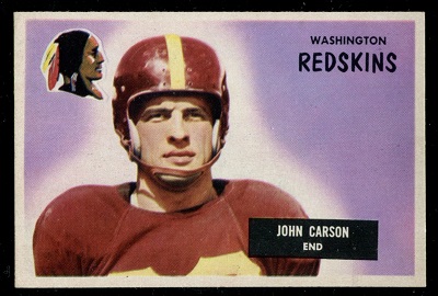 1955 Bowman #22 - John Carson - ex