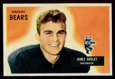1955 Bowman #40 - Jim Dooley - nm+