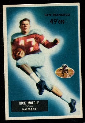 1955 Bowman #48 - Dick Moegle - ex+