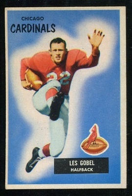 1955 Bowman #50 - Les Goble - exmt