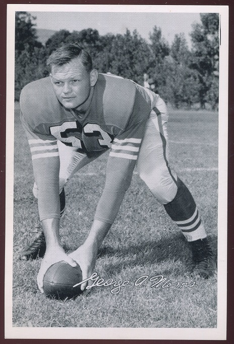 1956 49ers Team Issue #22 - George Morris - nm