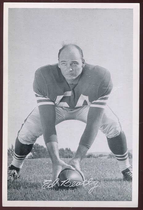 1956 49ers Team Issue #3 - Ed Beatty - exmt