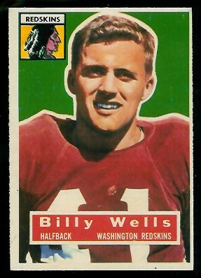 1956 Topps #97 - Billy Wells - nm oc