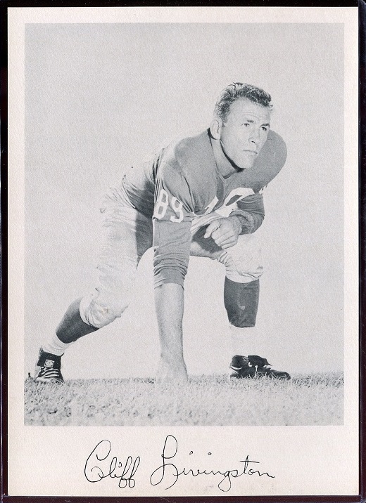 1957 Giants Team Issue #17 - Cliff Livingston - nm