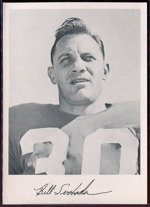 1957 Giants Team Issue #29 - Bill Svoboda - ex+