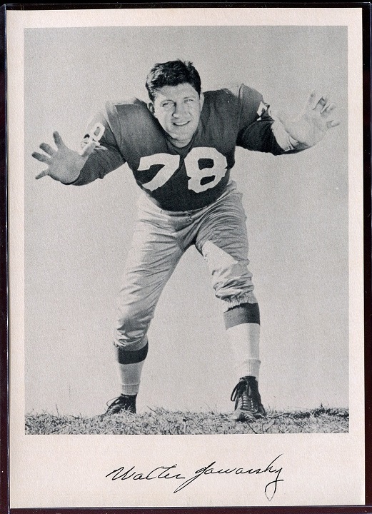 1957 Giants Team Issue #35 - Walt Yowarsky - exmt