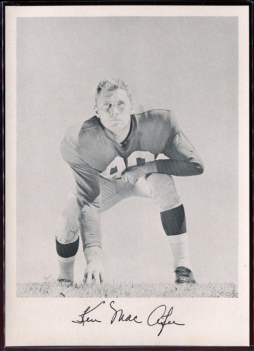 1957 Giants Team Issue #18 - Ken MacAfee - nm-mt