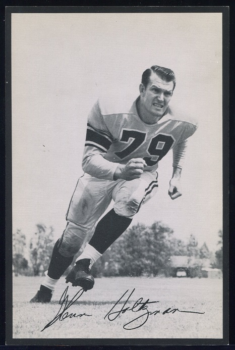 1957 Rams Team Issue #18 - Glenn Holtzman - nm