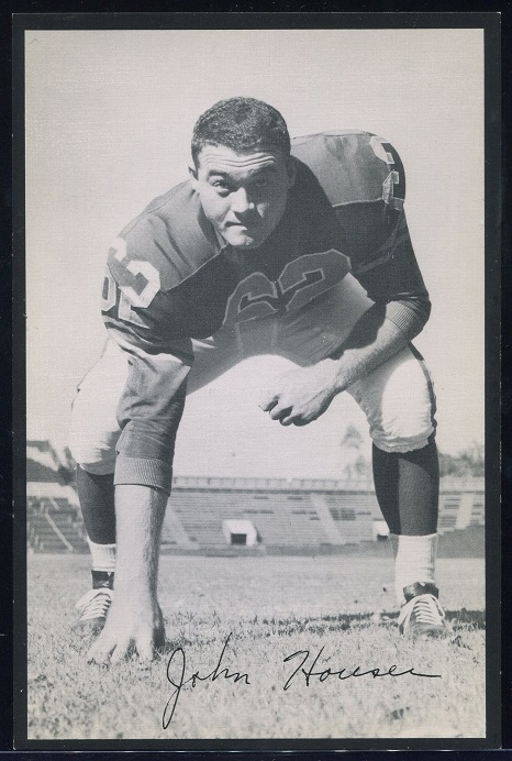1957 Rams Team Issue #19 - John Houser - nm