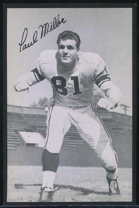 1957 Rams Team Issue #23 - Paul Miller - exmt+