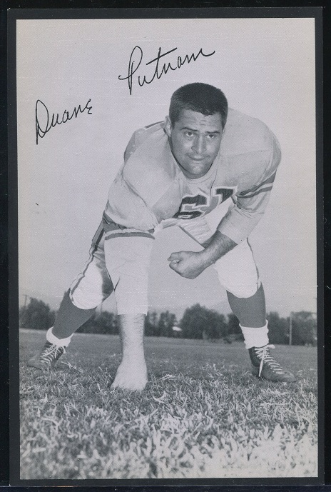 1957 Rams Team Issue #27 - Duane Putnam - nm