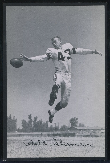 1957 Rams Team Issue #29 - Will Sherman - exmt+